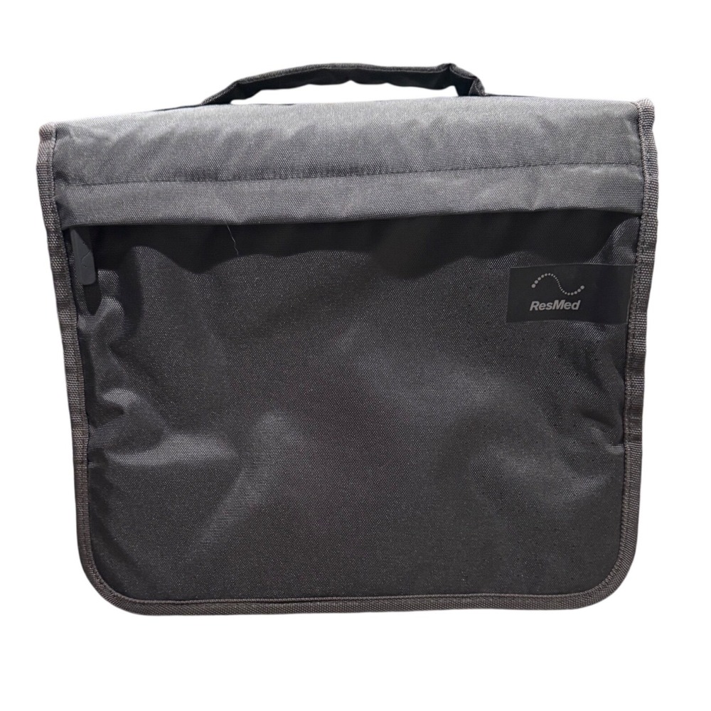 ResMed AirSense 10 CPAP Travel Bag Charcoal Gray Padded Carrying Case